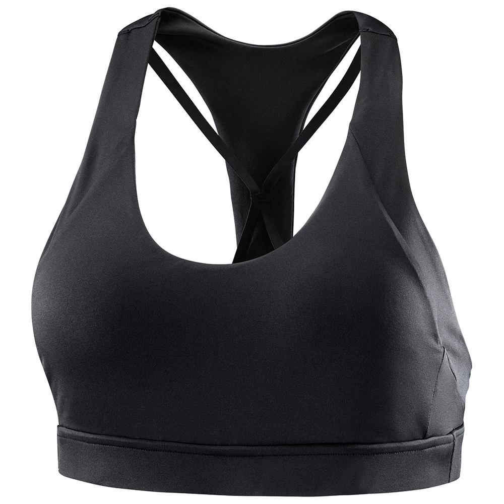 Salomon Singapore Womens Sport Bra - COMET Black | 95273-TBHU